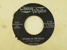 China White - AOR Heavy Metal 45 RPM Private Press - Victim of the Night K4