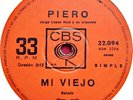 PIERO - MI VIEJO / SI VOS TE VAS -  7