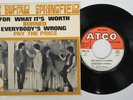 BUFFALO SPRINGFIELD For What It's Worth 1967 FRANCE ORG 7