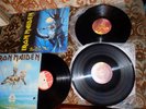 IRON MAIDEN, VENEZUELA, LP, VG+++ TO EX+++, FEAR OF THE DARK, +BONUS LP COLOMBIA