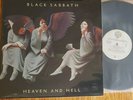BLACK SABBATH HEAVEN AND HELL 1980 LP BSK 3372 EX