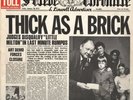 JETHRO TULL Thick As A Brick VINYL LP 1st UK Pressing NEWSPAPER COVER E.J. Day