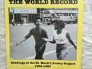 The World Record Readings at the St. Marks Poetry Project 1969-1980 LP Ginsberg