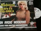 Madonna-Whos that girl-LP Mexico promo record cover radio PS WB