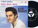 ELVIS PRESLEY I Got Lucky German 45PS 1963 RCA Victor