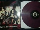 LP Color Vinyl Slayer - Reign In Blood Demos Kreator Venom Overkill Metallica