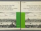 K034 Handel 6 Violin Sonatas Lautenbacher 2LP Musicaphon BM 30 SL 3010/11 Stereo