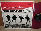 THE BEATLES - twist and shout. Mono. Canada.  pink swirl vinyl