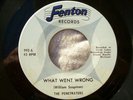 1965 GARAGE--PENETRATERS--WHAT WENT WRONG / CROSS THE RIVER OF LOVE--FENTON 992