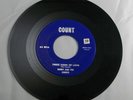 BOBBY COMSTOCK & THE COUNTS THREE SIGNS OF LOVE bw CELLAR STOMP 1958 COUNT 45RPM