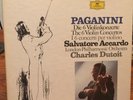 PAGANINI  6 VIOLIN CONCERTOS Salvatore Accardo Charles Dutoit LPO DGG 5 LP BOX M