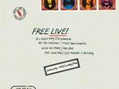 LP FREE LIVE  VINYL  ENVELOPE COVER