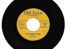 DOO WOP 45 THE KEYTONES SEVEN WONDERS OF THE WORLD ON OLD TOWN  VG ORIG 2ND PRES