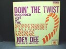 JOEY DEE - DOIN' THE TWIST AT THE PEPPERMINT LOUNGE- RARE ROULETTE STEREO LP