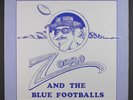 ZORRO & BLUE FOOTBALLS: Zorro And The Blue Footballs LP (w/ Paul Major post-it