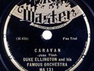DUKE ELLINGTON: Caravan / Azure US Master MA 131 78 Jazz E/E+
