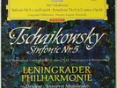 MRAVINSKY TCHAIKOVSKY SYMPHONY NO.5 DGG ED.1 RED STEREO TULIP SLPM 138658 NM