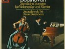 DU PRE & BARENBOIM BEETHOVEN COMPLETE CELLO SONATAS EMI ED.1 STEREO 3LP BOX NM