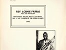 Reverend Lonnie Farris Vocal & Steel Guitar Ltd Ed Eden Recs Hot Gospel