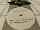 Kylie Minogue - What Do I Have To do 1 Sided White Label Promo 12