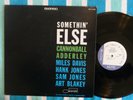 CANNONBALL ADDERLEY Somethin' Else LP Blue Note 1985 DMM Reissue MILES DAVIS