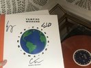 VAMPIRE WEEKEND Father Of The Bride ORANGE 2LP Vinyl SIGNED AUTOGRAPHED Rare New