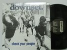 DOWNSET. - CHECK YOUR PEOPLE LP 2000 US ORIG EPITAPH MADBALL AGNOSTIC FRONT NYHC