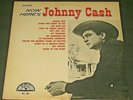 VINTAGE VINYL 1961 NOW HERE'S JOHNNY CASH RARE LP SUN RECORD MEMPHIS SLP 1255 NM
