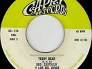 rare LATIN CHICANO group sweet soul 45 GEO CASTILLO Y LOS DEL KINGS teddy bear