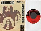 LED ZEPPELIN   IMMIGRANT SONG/HEY HEY WHAT CAN I DO  1970 GERMANY w/ PS   RARE