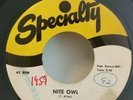 Tony Allen and the Champs Specialty 560 NITE OWL (GREAT DOO WOP 45) PLAYS VG++