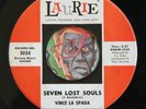 HEAR Vince La Spada 45 Seven Lost Souls/Wishing LAURIE NM popcorn R&B teen moody