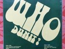 The WHO *Who Dunit?* 1972 Munich Live Tour Record Vinyl LP