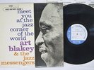 ART BLAKEY MEET YOU AT THE JAZZ CORNER OF WORLD 1 BLUE NOTE BST-84054 Japan LP