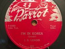Rare Post War Rhythm & BLUES 78 rpm J.B. Lenoir Parrot 802 Eisenhower Blues