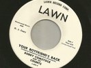 DOOWOP ANSWER ROCKER- BOBBY COMSTOCK- YOUR BOYFRIEND'S BACK -HEAR -1963 DJ LAWN