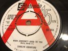 CAROLYN CRAWFORD  - WHEN SOMEONE'S GOOD TO YOU - UK STATESIDE DEMO SS 384 N/MINT