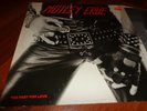 Mötley Crüe ?– Too Fast For Love ..org,1986...Elektra..in very good condition..