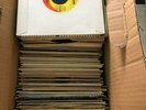 ANOTHER BOX OF OVER 150 SINGLE RECORDS - THIS IS BOX 9