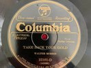 COLUMBIA 15101-D Walter Morris 78rpm The Railroad Tramp/Take Back Your Gold