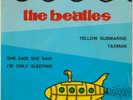 THE BEATLES - Yellow Submarine + 3 / EP SPANISH P/S 1966 BEAT MOD PSYCH