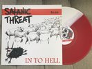 Satanic Threat In To Hell Lp Colored Vinyl  Hells Headbangers Minor Threat Metal