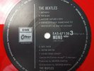 The Beatles White Album EAS-67157-58 1982 Japan Mono Red Vinyl EX/EX