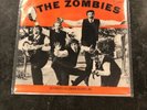 THE ZOMBIES-Tell Her No. Rock Hall Of Fame w/Picture Sleeve-PARROT #45-9723 Vg+