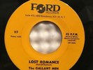 THE GALLANT MEN LOST ROMANCE/ FOREIGN GIRL ORIG 1962 45 on FORD HOT TEEN ROCKER