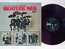 BEATLES NO.5 ODEON OR-8028 Japan Red Vinyl VINYL LP