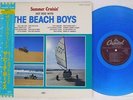 BEACH BOYS SUMMER CRUISIN' CAPITOL ECS-81581 Japan OBI Clear Blue VINYL LP