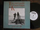 TOM McCONVILLE & KIERAN HALPIN PORT OF CALL RARE FOLK LP 1980 SIGNED EXC