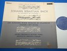 Hendel Dreyfus Bach Violin Sonatas Nos.1-3 French Valois Stereo Late 60s NM
