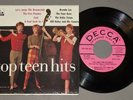 Top Teen Hits Decca EP 45 & Ed 2661 Promo 1959 Bill Haley Brenda Lee E V +